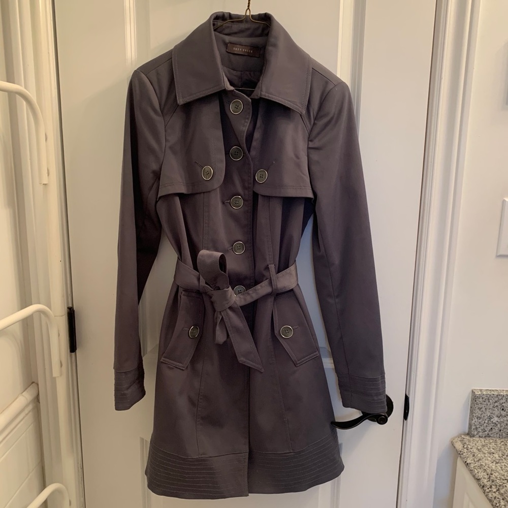 🍂 Suzy Shier Grey Trench Coat